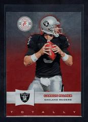 Carson Palmer #46 Football Cards 2011 Panini Totally Certified Prices
