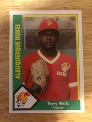 Terry Wells #13 Baseball Cards 1990 CMC Albuquerque Dukes Prices