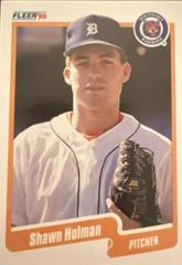 Shawn Holman #606 Baseball Cards 1990 Fleer Prices