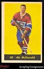 AB McDonald #60 Hockey Cards 1960 Parkhurst Prices