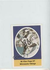 Alan Page Football Cards 1972 Sunoco Stamps Prices