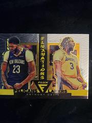 Anthony Davis [Gold Mojo] #13 Basketball Cards 2022 Panini Flux Fluxuations Prices