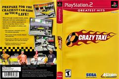 Artwork - Back, Front | Crazy Taxi [Greatest Hits] Playstation 2