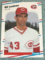 Bill Landrum #238 Baseball Cards 1988 Fleer Prices