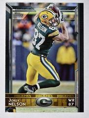 Jordy Nelson [Green Jersey] #3 Football Cards 2015 Topps Prices