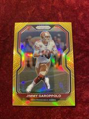 Jimmy Garoppolo [Gold Prizm] Football Cards 2020 Panini Prizm Prices
