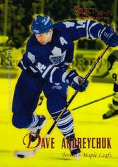 Dave Andreychuk Hockey Cards 1995 Select Certified Prices