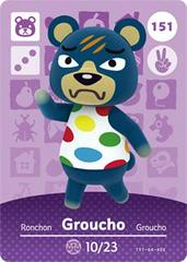 Groucho #151 [Animal Crossing Series 2] Amiibo Cards Prices