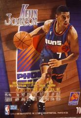 Kevin Johnson[error dbl print stats on reverse] #70 Basketball Cards 1996 Skybox Z Force Prices