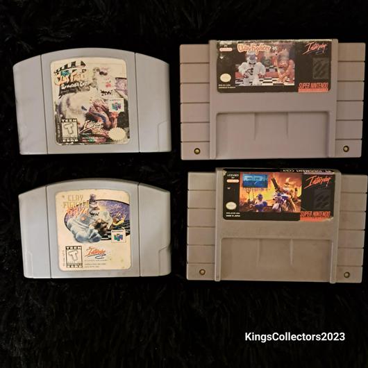 Clay Fighter Sculptors Cut Item only Nintendo 64