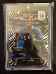 Paul Pogba [Zebra Prizm] Soccer Cards 2020 Panini Select UEFA Euro Prices