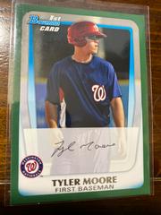 Tyler Moore [green] #BP5 Baseball Cards 2011 Bowman Prospects Prices