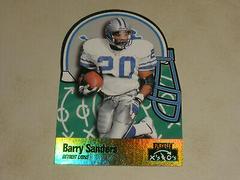 Barry Sanders [X's & O's] #164 Football Cards 1996 Playoff Prime Prices