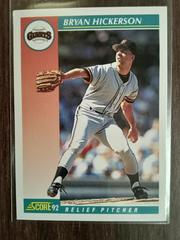 Bryan Hickerson [No Rookie Prospect] #750 Baseball Cards 1992 Score Prices