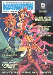 Warrior #13 (1983) Comic Books Warrior Prices