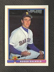 Roger Salkeld #262 Baseball Cards 1991 Bowman Prices