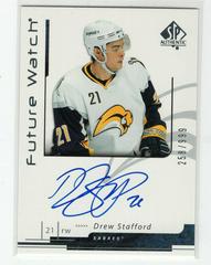 Drew Stafford [Autograph] Hockey Cards 2006 SP Authentic Prices