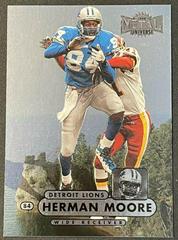 Herman Moore Football Cards 1998 Metal Universe Prices