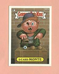 3-Card MONTE [Die-Cut] #581b 1988 Garbage Pail Kids Prices
