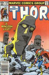 The Mighty Thor [Newsstand] #318 (1982) Comic Books Mighty Thor Prices