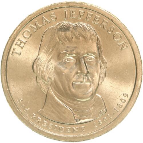 2007 D [THOMAS JEFFERSON] Coins Presidential Dollar