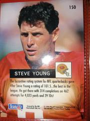 BACK | Steve Young Football Cards 1994 Playoff