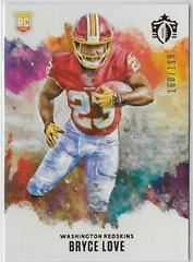Bryce Love [Red] #GK27 Football Cards 2019 Panini Chronicles Gridiron Kings Prices