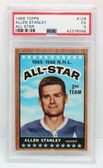 Allen Stanley [All Star] #128 Hockey Cards 1966 Topps Prices