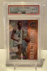 Bill Russell [Artist's Proof Red] Basketball Cards 2016 Panini Aficionado Prices