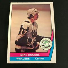 Mike Rogers Hockey Cards 1977 O-Pee-Chee WHA Prices