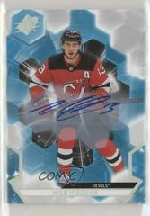 Nico Hischier [Autograph] Hockey Cards 2020 SPx Prices