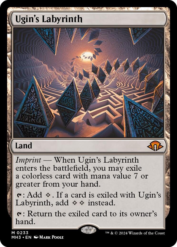 Ugin's Labyrinth [Foil] #233 Magic Modern Horizons 3