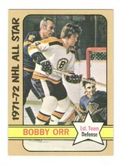 Bobby Orr #122 Hockey Cards 1972 Topps Prices