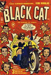 Black Cat #25 (1950) Comic Books Black Cat Prices