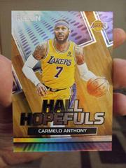 Carmelo Anthony Basketball Cards 2021 Panini Recon Hall Hopefuls Prices
