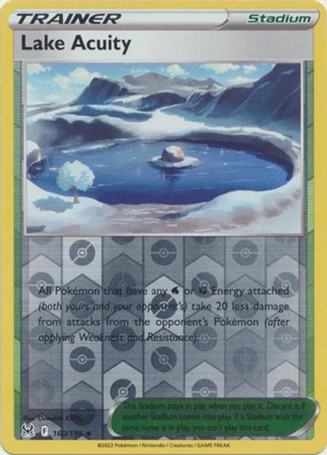 Lake Acuity Reverse Holo Prices Pokemon Lost Origin Pokemon