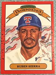 Ruben Sierra Baseball Cards 1990 Panini Donruss Diamond Kings Prices