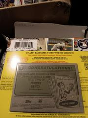 Back | Johnny Bench Baseball Cards 2023 Topps Heritage 1974 Stamps Relics