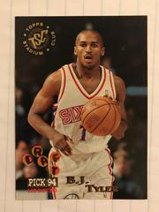 B.J. Tyler #300 Basketball Cards 1994 Stadium Club Prices