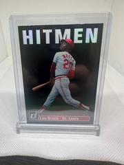 Lou Brock #HM13 Baseball Cards 2023 Panini Donruss Hitmen Prices