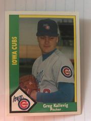 Greg Kallevig Baseball Cards 1990 CMC Iowa Cubs Prices