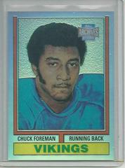 Chuck Foreman #28 Football Cards 2001 Topps Archives Reserve Prices