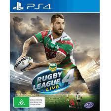 Rugby League Live 4 PAL Playstation 4