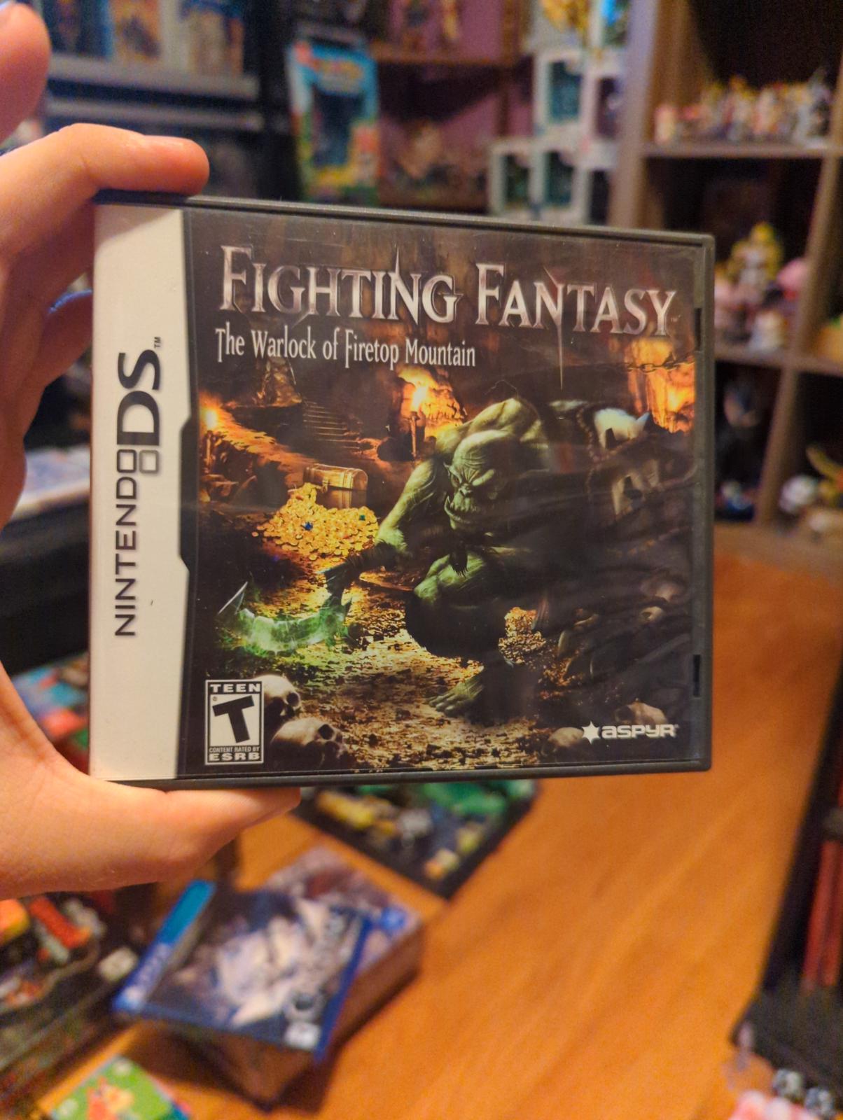 Fighting Fantasy The Warlock of Firetop Mountain Item, Box, and