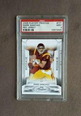 Mark Sanchez [Red Jersey] #171 Football Cards 2009 Playoff Prestige Prices