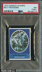 Billy Newsome Football Cards 1972 Sunoco Stamps Prices
