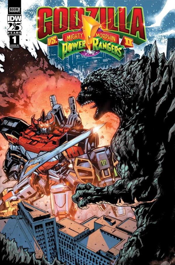 Godzilla vs. the Mighty Morphin Power Rangers II [Prasetya] #1 (2024) Comic Books Godzilla vs. the Mighty Morphin Power Rangers II