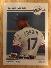 Archie Corbin #404 Baseball Cards 1991 Impel Line Drive Pre Rookie AA Prices