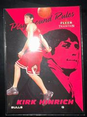 Kirk Hinrich #7 of 20 PR Basketball Cards 2003 Fleer Tradition Playground Rules Prices