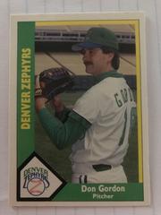 Don Gordon #18 Baseball Cards 1990 CMC Denver Zephyrs Prices